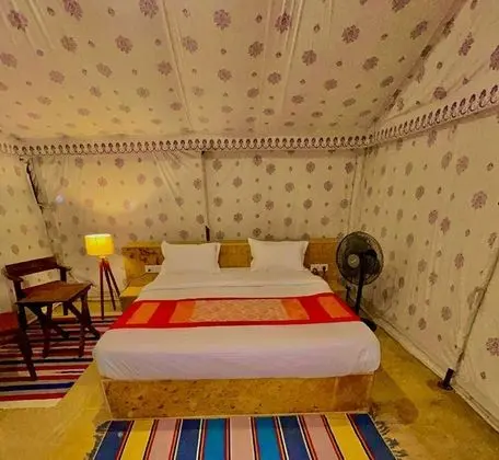 Deluxe Çadır, 1 Çift Kişilik Yatak, Resort Manzaralı, Zemin Kat