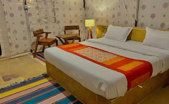 Deluxe Çadır, 1 Çift Kişilik Yatak, Resort Manzaralı, Zemin Kat