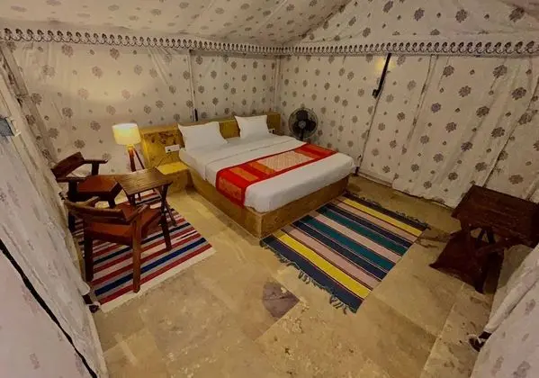 Deluxe Çadır, 1 Çift Kişilik Yatak, Resort Manzaralı, Zemin Kat