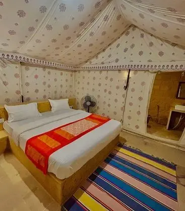 Deluxe Çadır, 1 Çift Kişilik Yatak, Resort Manzaralı, Zemin Kat