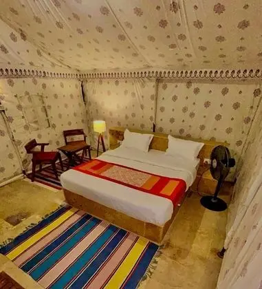 Deluxe Çadır, 1 Çift Kişilik Yatak, Resort Manzaralı, Zemin Kat
