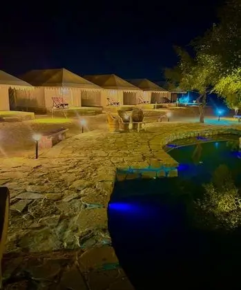 Deluxe Çadır, 1 Çift Kişilik Yatak, Resort Manzaralı, Zemin Kat