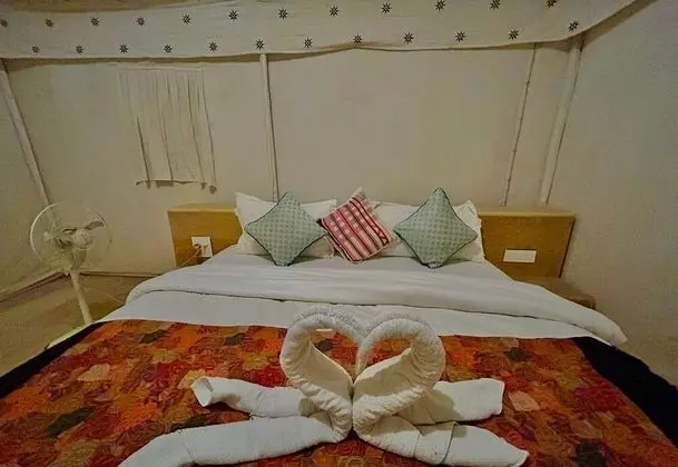 Deluxe Çadır, 1 Çift Kişilik Yatak, Resort Manzaralı, Zemin Kat