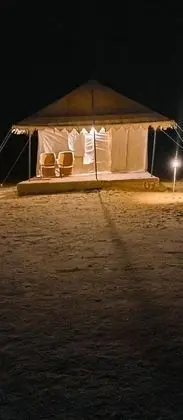 Deluxe Çadır, 1 Çift Kişilik Yatak, Resort Manzaralı, Zemin Kat