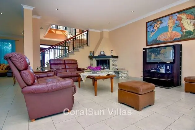 Villa, 5 Yatak Odası, Sigara İçilebilir, Şömine