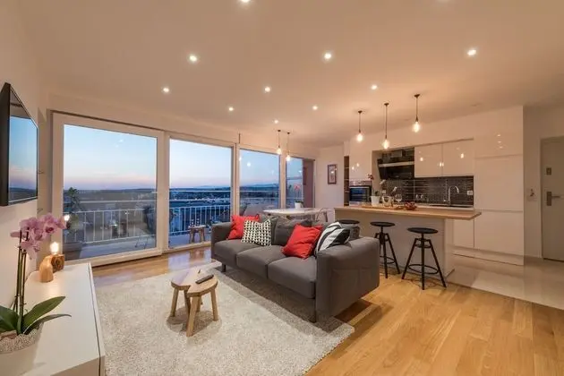Panoramic Apart Daire, 2 Yatak Odası, Deniz Manzaralı