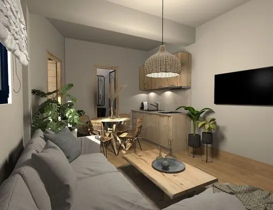 Apart Daire, 1 Yatak Odası, Deniz Manzaralı