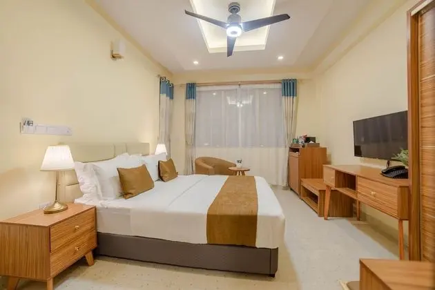 Deluxe Oda, Balkon, Deniz Manzaralı (Queen)