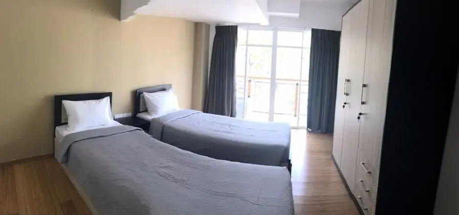 Deluxe Apart Daire, 2 Yatak Odası, Sigara İçilmez, Küçük Mutfak