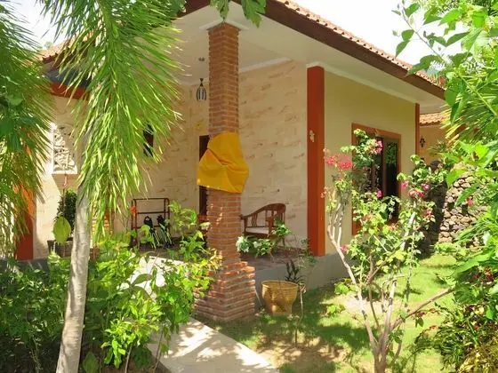 Deluxe Bungalov, 1 Çift Kişilik Yatak, Bahçe Manzaralı