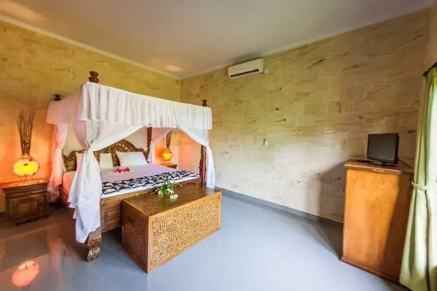 Deluxe Bungalov, 1 Çift Kişilik Yatak, Bahçe Manzaralı