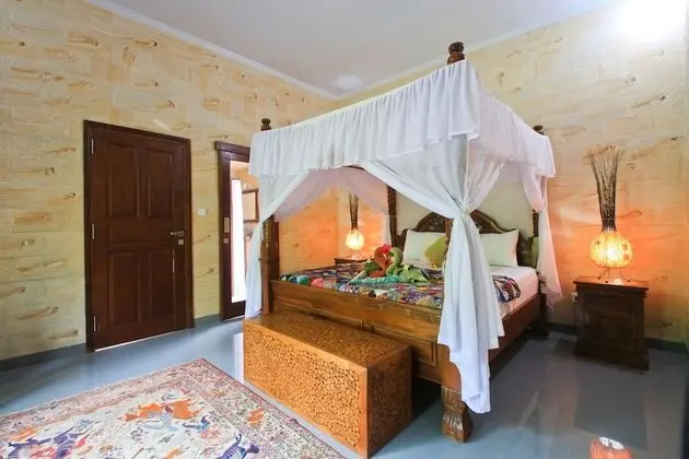 Deluxe Bungalov, 1 Çift Kişilik Yatak, Bahçe Manzaralı