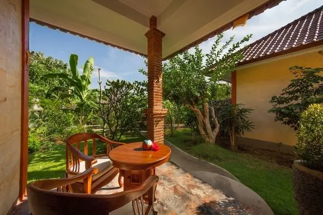 Deluxe Bungalov, 1 Çift Kişilik Yatak, Bahçe Manzaralı