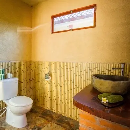 Deluxe Bungalov, 1 Çift Kişilik Yatak, Bahçe Manzaralı