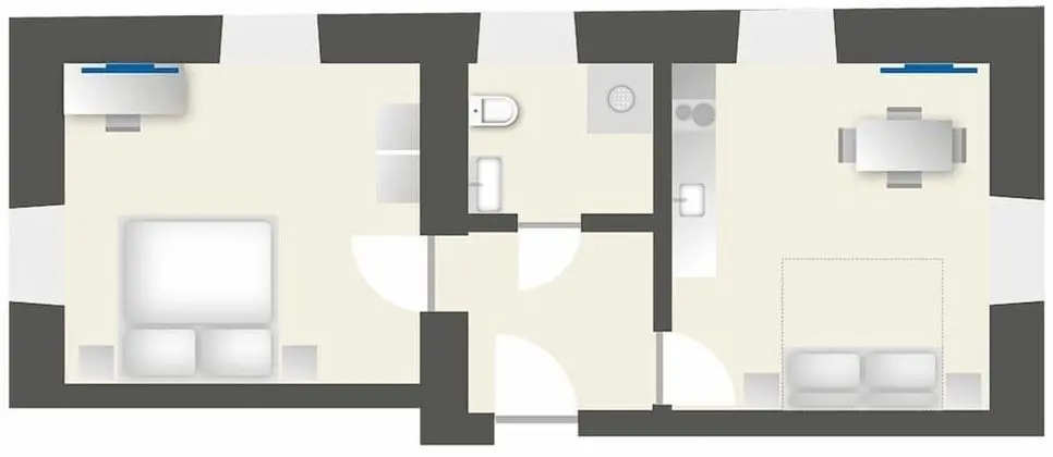 Exclusive Apart Daire, 2 Yatak Odası