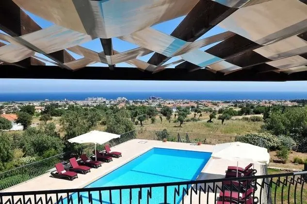 Panoramic Villa, 5 Yatak Odası, Teras, Deniz Manzaralı