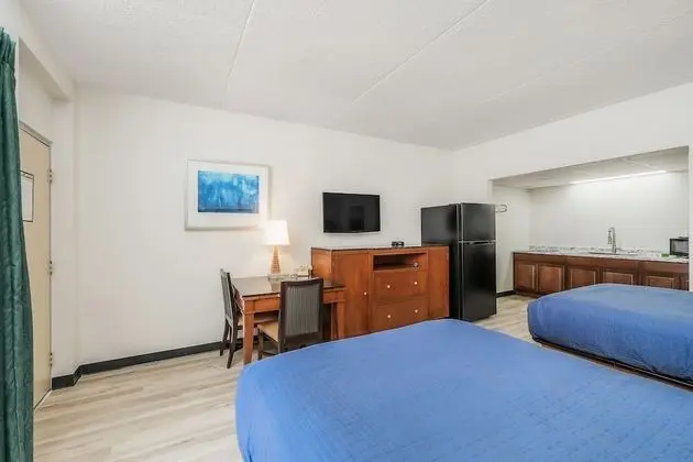Kitchenette With Cook-Top, Double Room, 2 Queen Beds, Smoking, Kitchen