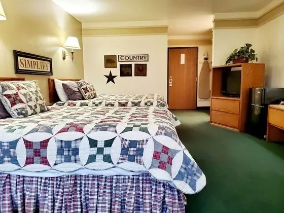 Deluxe Oda, 2 Büyük (Queen) Boy Yatak, Sigara İçilmez, Buzdolabı ve Mikrodalga