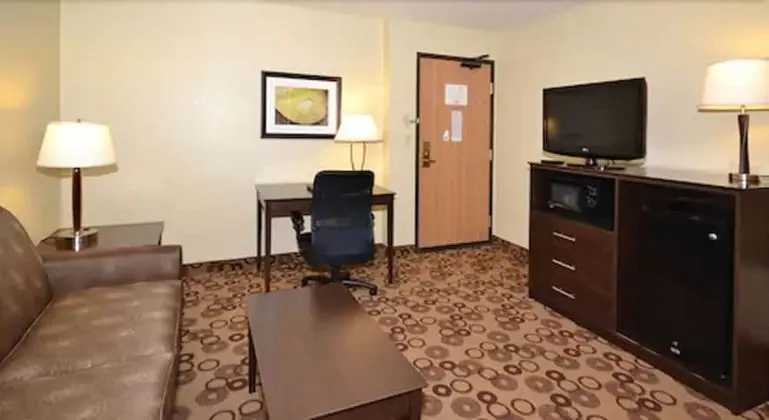Süit, 1 En Büyük (King) Boy Yatak, Sigara İçilmez, Şömine (One-Bedroom, Hot Tub)