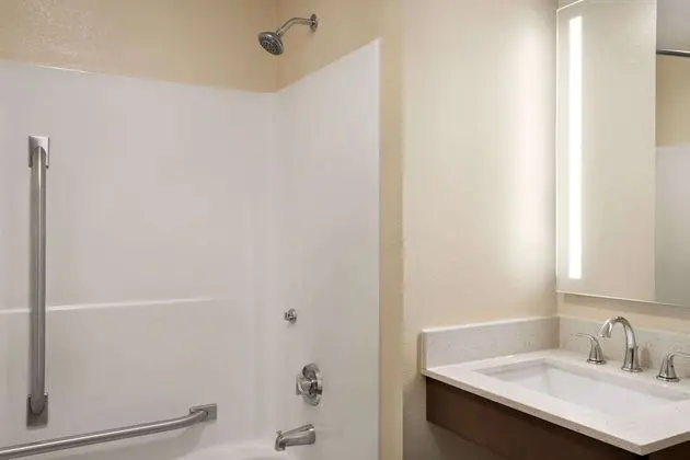 Oda, 1 En Büyük (King) Boy Yatak, Engellilere Uygun, Sigara İçilmez (Tub with Grab Bars)