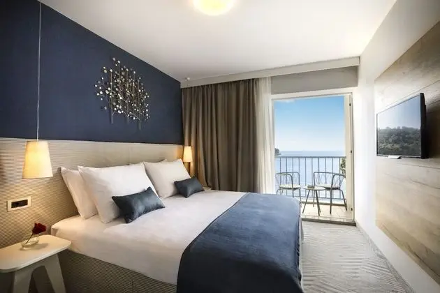Superior double room with seaside balcony