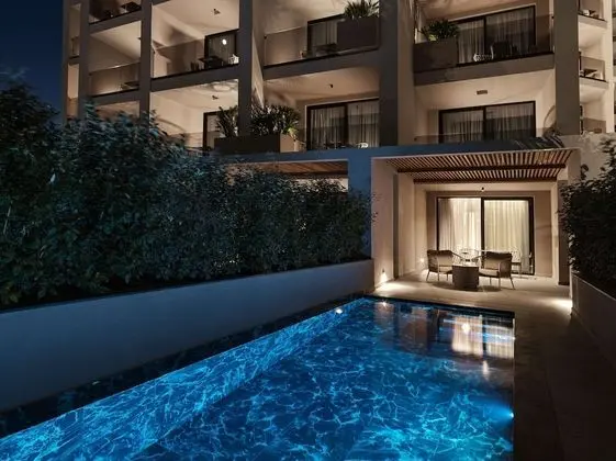 Open Plan Suite Partial Sea View with Private Pool