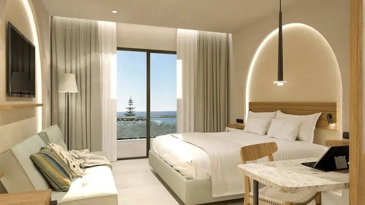 Deluxe Tek Büyük Yataklı Oda, Deniz Manzaralı
