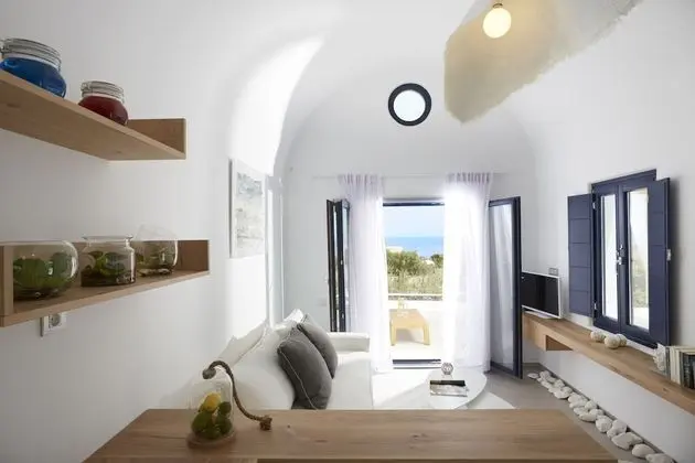 Villa, 1 Yatak Odası, Kişiye Özel Havuzlu, Deniz Manzaralı (Ammos)