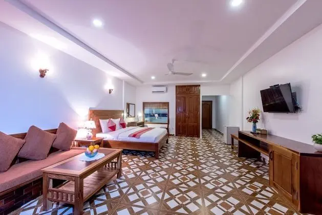 Deluxe Tek Büyük veya İki Ayrı Yataklı Oda, Bahçe Manzaralı