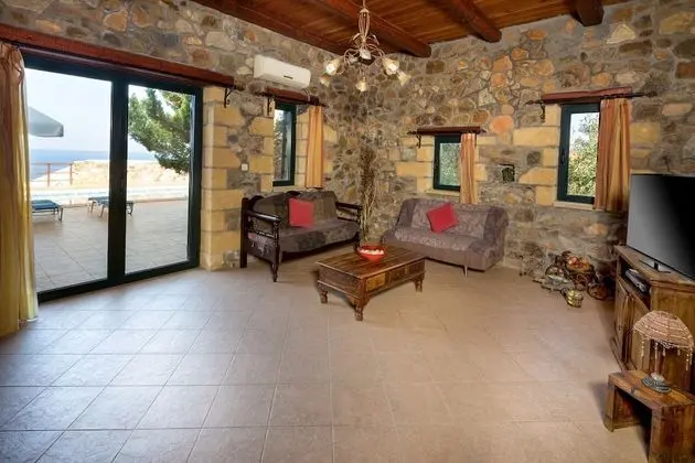 Family Villa, 4 Yatak Odası, Deniz Manzaralı (Kimothoe)