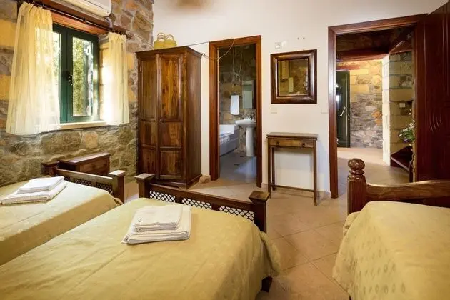 Family Villa, 4 Yatak Odası, Deniz Manzaralı (Kimothoe)