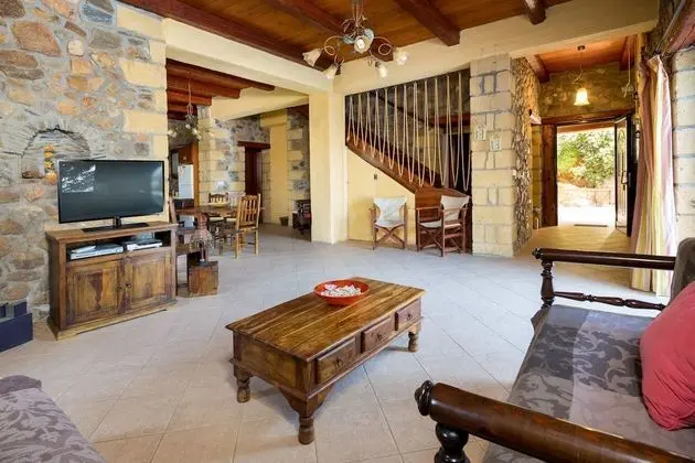 Family Villa, 4 Yatak Odası, Deniz Manzaralı (Kimothoe)