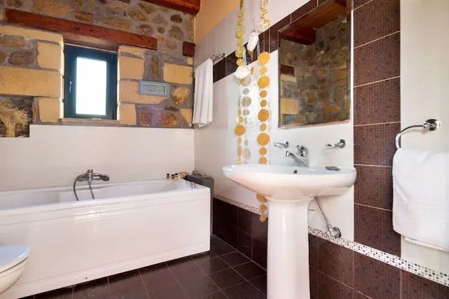 Family Villa, 4 Yatak Odası, Deniz Manzaralı (Kimothoe)