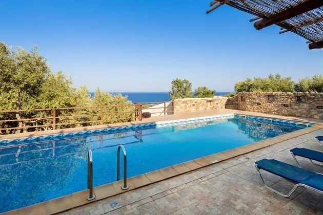 Family Villa, 4 Yatak Odası, Deniz Manzaralı (Kimothoe)