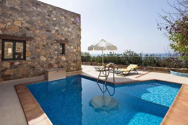 Honeymoon Villa, 1 Yatak Odası, Deniz Manzaralı (Meliti)