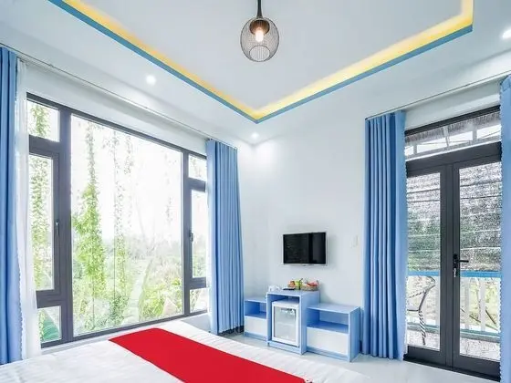 Deluxe Tek Büyük Yataklı Oda, Bahçe Manzaralı