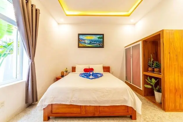 Deluxe Tek Büyük Yataklı Oda, 2 Çift Kişilik Yatak, Bahçe Manzaralı