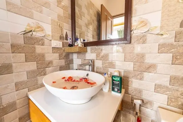 Deluxe Tek Büyük Yataklı Oda, 2 Çift Kişilik Yatak, Bahçe Manzaralı