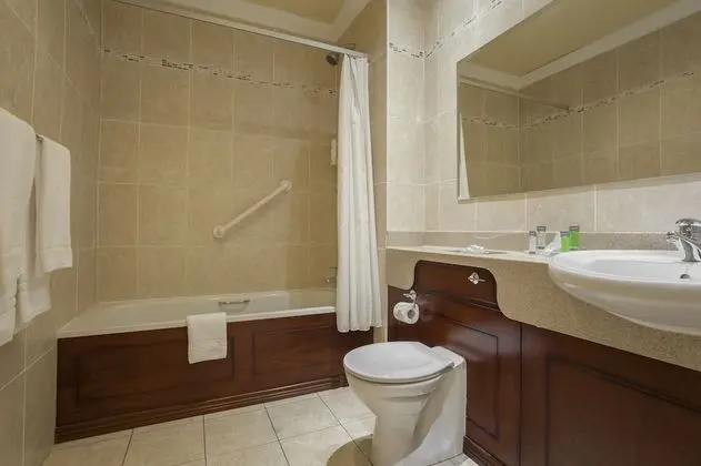 Deluxe Tek Büyük veya İki Ayrı Yataklı Oda, 2 Çift Kişilik Yatak, Engellilere Uygun, Özel Banyo