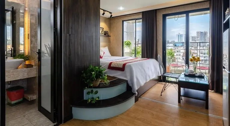 Executive Apart Daire, 1 En Büyük (King) Boy Yatak, Şehir Manzaralı