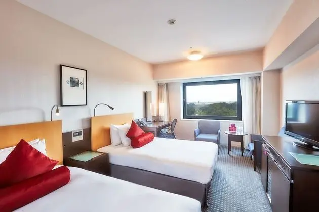Standard Oda, 2 Tek Kişilik Yatak, Manzaralı (Airport View High Floor)