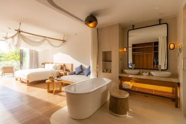 Standard Stüdyo, 1 Yatak Odası, Balkon, Bahçe Manzaralı (1 Large Bed)