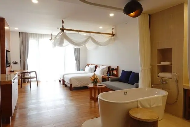 Stüdyo, Deniz Manzaralı (1 Large Bed)