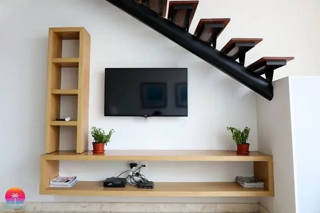Deluxe Çatı Katı Süiti (Penthouse), 2 Yatak Odası, Bahçeli