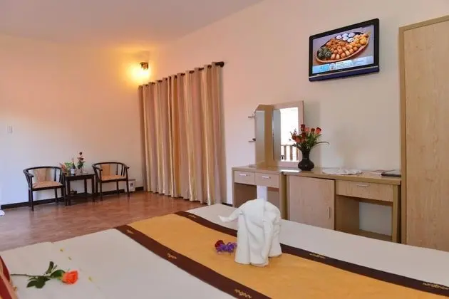 Deluxe Tek Büyük veya İki Ayrı Yataklı Oda, Bahçe Manzaralı