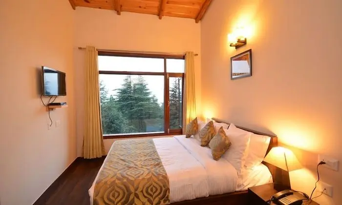 Deluxe Tek Büyük Yataklı Oda, Bahçe Manzaralı