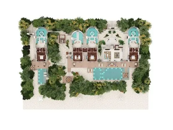 Oda, 3 Yatak Odası (Beach Pool Residence)