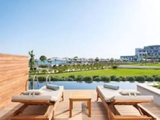 Deluxe Deniz Tarafı Manzaralı Swim Up Oda - Yetişkin Bölümü