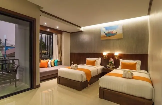 Deluxe Tek Büyük veya İki Ayrı Yataklı Oda