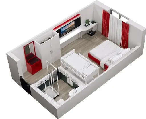 Deluxe Dört Kişilik Oda